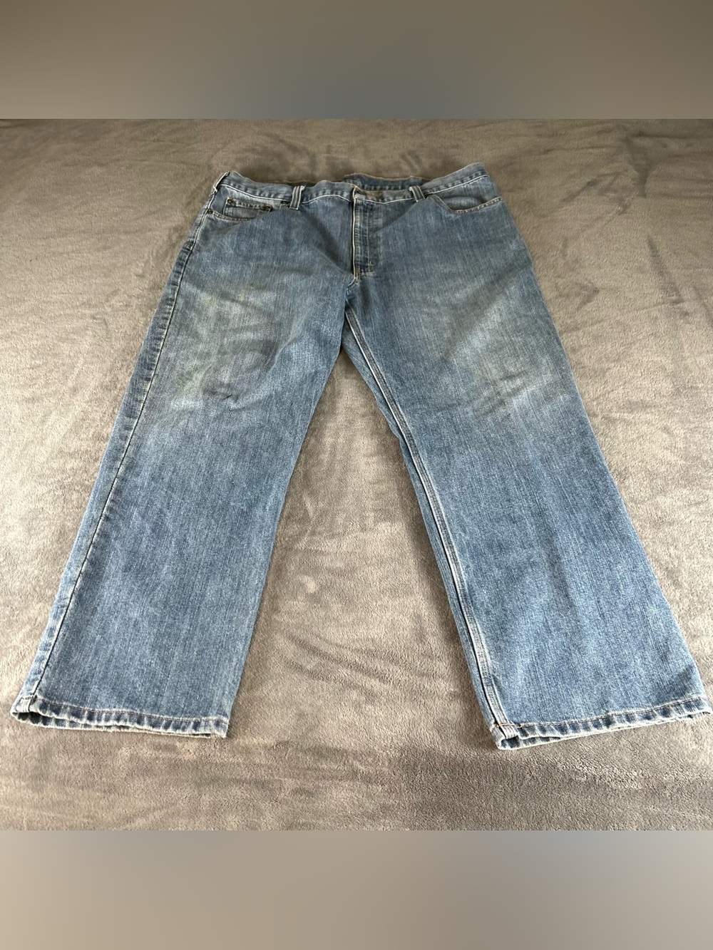 Carhartt Relaxed Fit Jeans Men’s 42×30 American Workwear Denim Pants